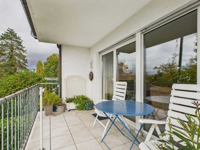 RUHIGES WOHNEN MIT BLICK INS GRÜNE - CHARMANTE MAISONETTE MIT BALKON UND TERRASSE AM MOOSBACHTAL