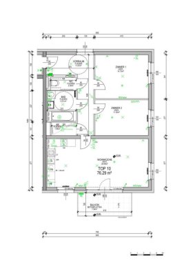 Geförderte Wohnung mit Balkon