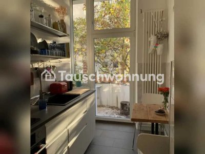 Tauschwohnung: Helle ruhig gelegene Altbauwohnung mit Südbalkon