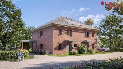 Moderne Doppelhaushälfte in KfW 40 (KFN)
