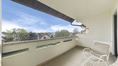 Attraktive 3,5-Zimmer-Wohnung mit Südbalkon & TG-Stellplatz in Mannheim-Feudenheim