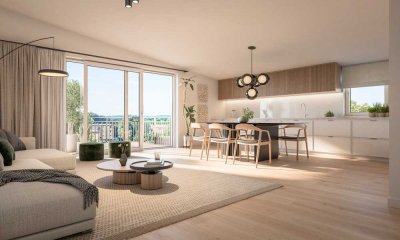 4-Zimmer Neubau-Wohnung mit Balkon in Emmering