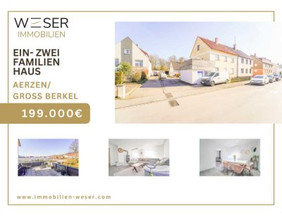 Großzügiges Zweifamilienhaus in Aerzen – Ihre Chance auf ein vielseitiges Zuhause