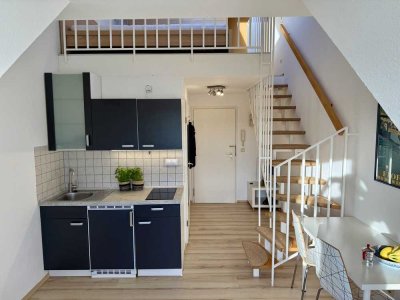 Helle möblierte 1,5 Zimmer- Wohnung - ruhige Lage im beliebten Süden Mannheims