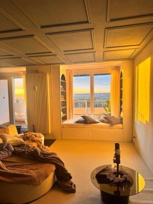 Helle & moderne Maisonette mit Balkon ins Grüne & Tiefgarage