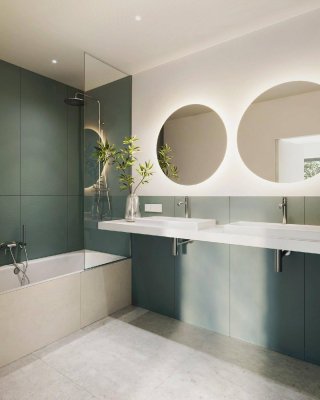 Stadt. Land. Berg. - "Grünblick. Flair. Stil. - 3 Zimmer Erstbezug mit Balkon"