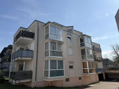 Helle 3‑Zimmer‑Wohnung mit Balkon, Stellplatz, Einbauküche nahe Landschaftsschutzgebiet in Neureut