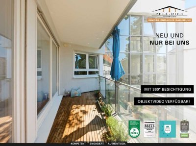 WOHNEN TRIFFT WERTANLAGE: Vermietete 3Zi. - ETW mit Balkon, Aufzug und TG-Stellplatz in Baden-Baden