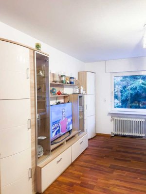 Wohnen im Grünen, Arbeiten in der Stadt: Ruhige 2-Zimmer-Wohnung direkt an der S3