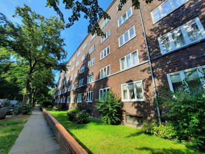 * Wohnen im Komponistenviertel * Bezugsfreies 1-Zimmer-Apartment mit Wohnküche in Barmbek-Süd
