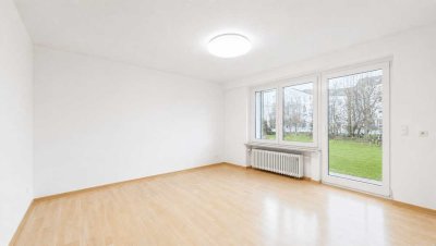 HEGERICH: Vermietete 3-Zimmer-Erdgeschosswohnung im Zamdorf