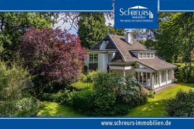 *Stadtwaldvilla* Exklusives Wohnjuwel mit absolutem Wohnflair in brillanter Lage am Stadtwald
