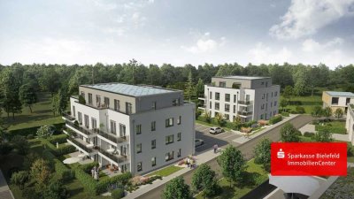 Moderne Penthouse-Wohnung im neuen Wohnquartier in Heepen!