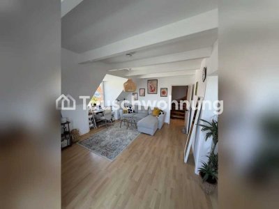 Tauschwohnung: Lichtdurchflutete 2,5-Zimmer Maisonettewohnung