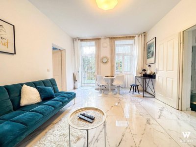 Top-sanierte 44 m² Souterrain-Wohnung mit Terrasse und direktem Gartenzugang | U6 Alser Straße | AKH