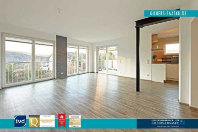 Saarburg-Beurig: Moderne 2-Zimmer-Eigentumswohnung mit Einbauküche, Aufzug und Carport