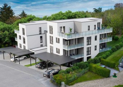 altersgerecht! vom Carport bis in die Wohng. stufenlos; EG, 2- bzw 3-Zi.-Whg. 70,3 qm mit Terrasse,