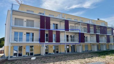 Moderne 3-Zi-Whg KfW40 – 1. OG, Einbauküche, großer Balkon, Aufzug & TG mit Wallbox – Erstbezug