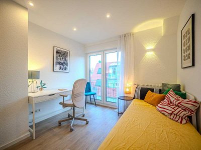 WG-Zimmer - Erstbezug nach Sanierung | Balkon | vollmöbliert