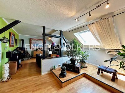 Großzügige Eigentumswohnung mit flexibler Raumaufteilung, Kamin und ruhigem Balkon!