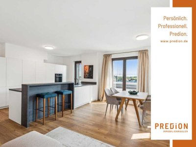 Großzügig wohnen im Neubauquartier Deiker Höfe: Tolle 3-Zimmer-Wohnung mit Einbauküche und Gäste WC!