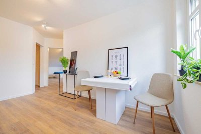 Frisch renoviert und sofort bezugsfertig- 4-Zimmer-Wohnung mit Terrasse