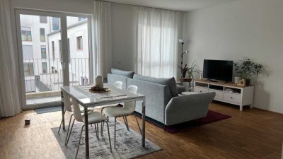 Moderne, lichtdurchflutete 3 Zimmerwohnung mit Balkon im Galluspark