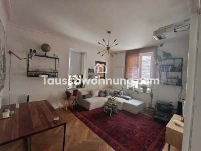 Tauschwohnung: Schöne sanierte Altbauwohnung mit Hinterhofgarten