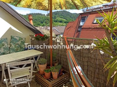 Tauschwohnung: Helles Apartment mit Traumbalkon
