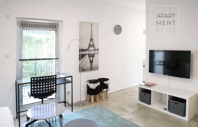 Modernes, komplett möbliertes 1,5-Zimmer-Apartment am Hülser Berg