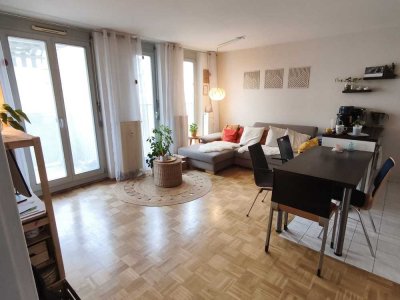Schöne teilmöbliertes 2Z Apartment mit Balkon, Gartenausrichtung inkl. Parkplatz