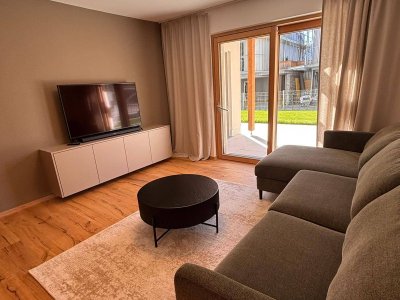 KURZ ZEIT MIETE: Exklusives, vollmöbliertes Designapartment in der Hungerburg mit Privatgarten – Neubau