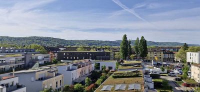 Schöne 4 1/2 Zi Penthouse-Maisonettewhg in KA-Durlach, 141 m², herrlicher Schwarzwaldblick