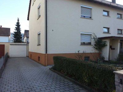 2-Familienhaus (Doppelhaushälfte) mit schönem Garten und sehr guter Lage in Bad Friedrichshall