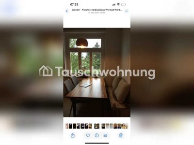 Tauschwohnung: 3-Zimmer-Wohnung gesucht: Radebeul/Moritzburg/Dresden