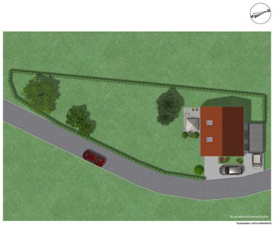 Verwirklichen Sie Ihren Traum! Freistehendes Neubau-EFH in KfW 40 Bauweise mit Grundstück!