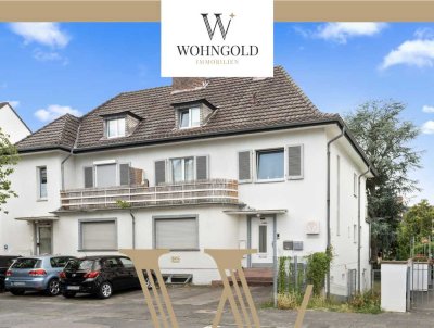 Bezugsfrei: 2017 modernisierte 2-Zimmer Wohnung mit Gartennutzung + Stellplatz