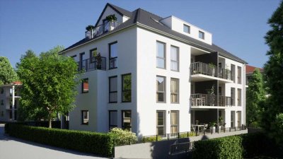 Luxus Pur- Neubau 4 Zimmer Penthouse Wohnung mitten in Kornwestheim