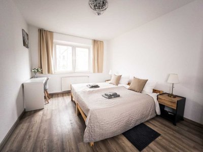 Moderne, möblierte Zweiraumwohnung mit Wohlfühlambiente
