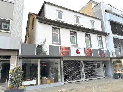 Provisionsfrei f. Käufer:
Wohn- und Geschäftshaus in der Fußgängerzone von Bensheim (teilfertig)