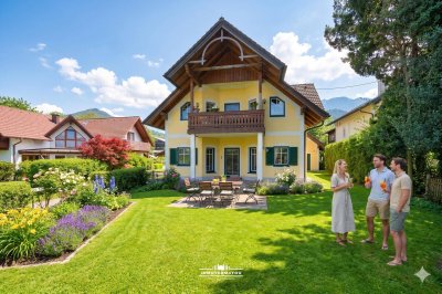 Wo Berg und See sich küssen: Ihr neues Zuhause. Wohnung mit traumhaften Garten und Badeplatz