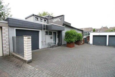 Rarität! Kernsaniertes Loft im Hinterhof mit Wintergarten, Sauna und Garage + Einliegerwohnung!