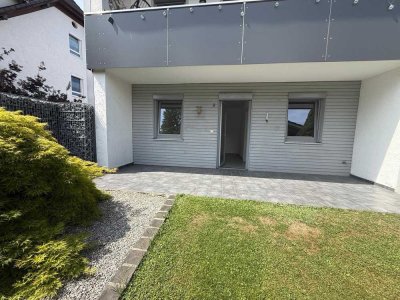 Modernisierte 2-Zimmer-Terrassenwohnung mit Balkon und EBK in Peißenberg