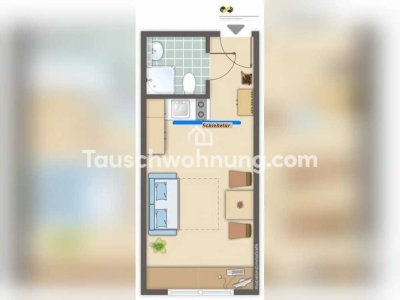 Tauschwohnung: Suche 2-3 Zimmer Wohnung