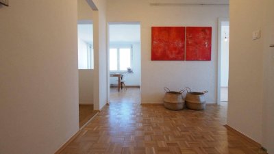 Über den Dächern von Graz! Sonnige 3 Zimmer Wohnung im 7. Stock mit wunderschönem Panoramablick!