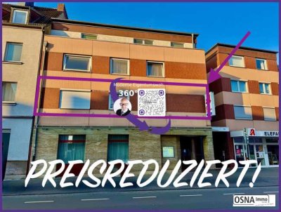 PREISREDUZIERT: Komplett modernisierte und sanierte Eigentumswohnung in zentraler Lage von Osnabrück