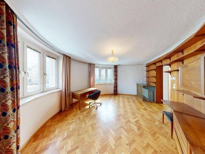 Das Runde muss ins Eckige: 97m², 4 Zimmer und viel Charme!