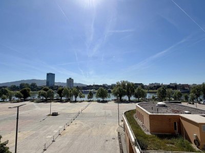 3-Zimmer Wohnung in Premium Lage am Urfahranermarktgelände mit Blick auf die Donau