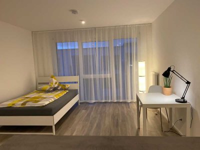 Gehobene, teilmöblierte 1-Zimmer-Wohnung mit Einbauküche in Heilbronn