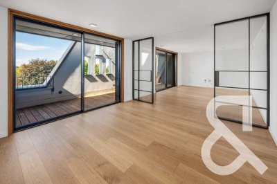 Courtagefrei: Neubauwohnung über den Dächern Winterhudes